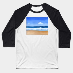 Lonely Beach Baseball T-Shirt